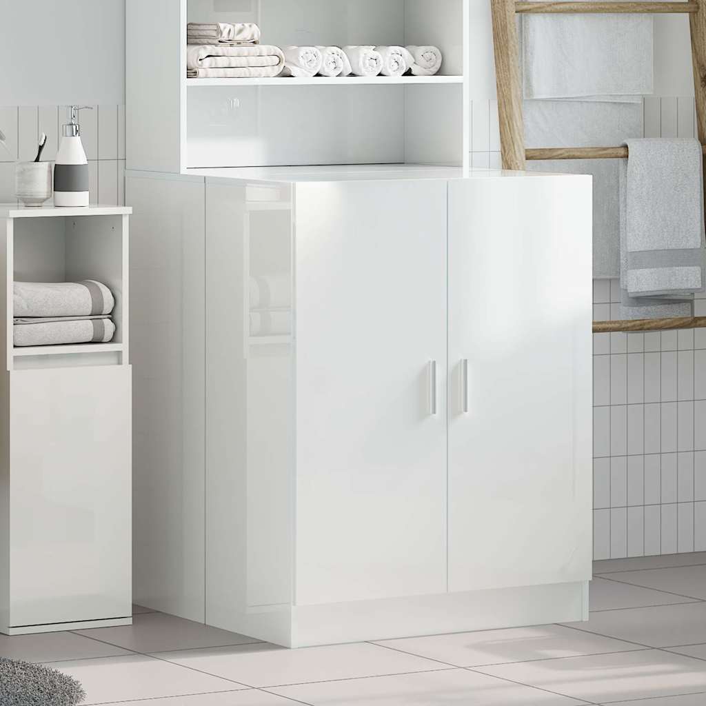 Vidaxl Washing Machine Cabinet 71x71.5x91,5 cm de haut blanc