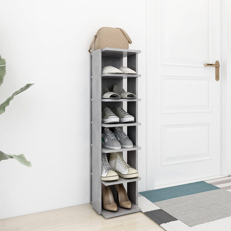 Armoire à chaussures Vidaxl 27.5x27x102 cm