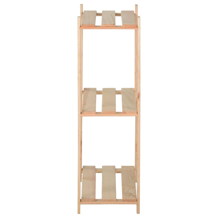 Rack de stockage Vidaxl 3 couches 80x28.5x90 cm Pine solide