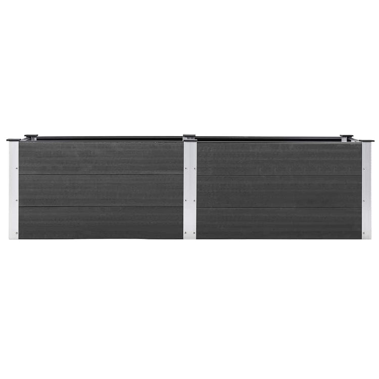 Vidaxl Planter surélevé 200x50x54 cm HKC Gray
