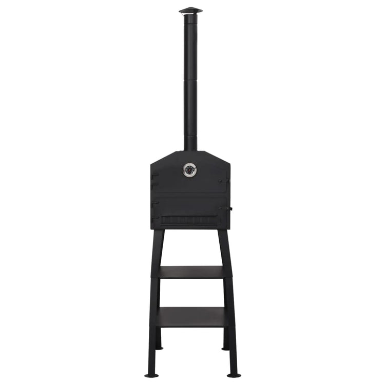 Vidaxl Pizza Four Charcoal avec 2 phoques de feu