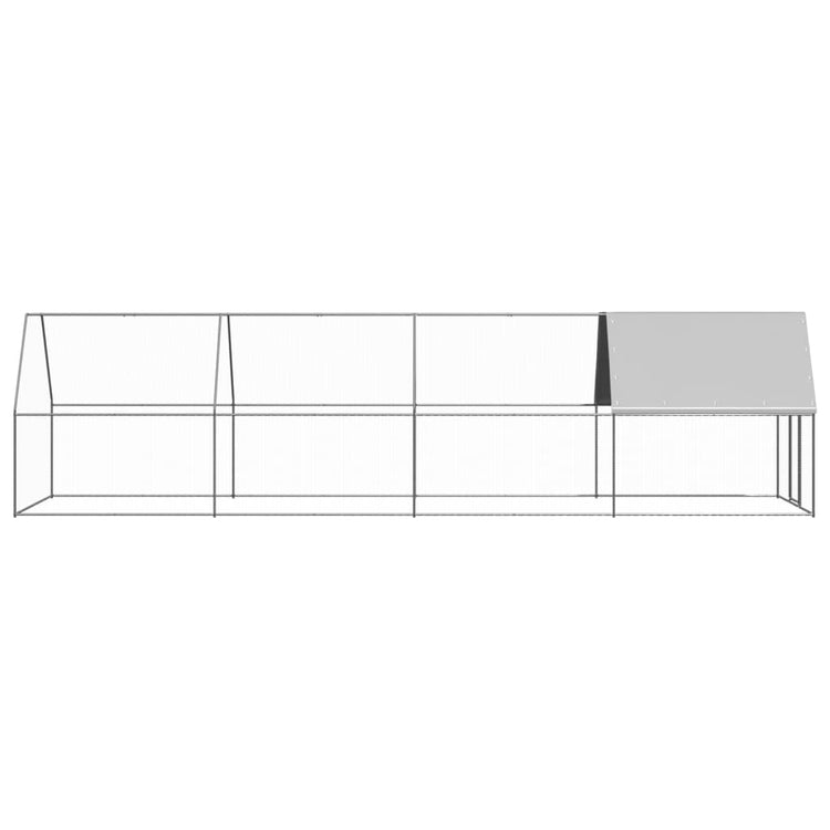Vidaxl Poulet Coop 2x8x2 M