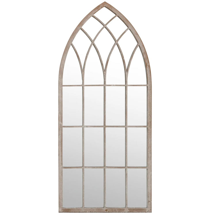 Vidaxl Garden Mirror 100x45 cm de sable de fer -colore