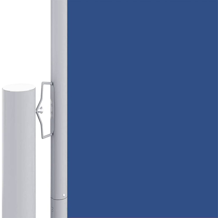 Pare-brise Vidaxl extensible 160x1200 cm bleu