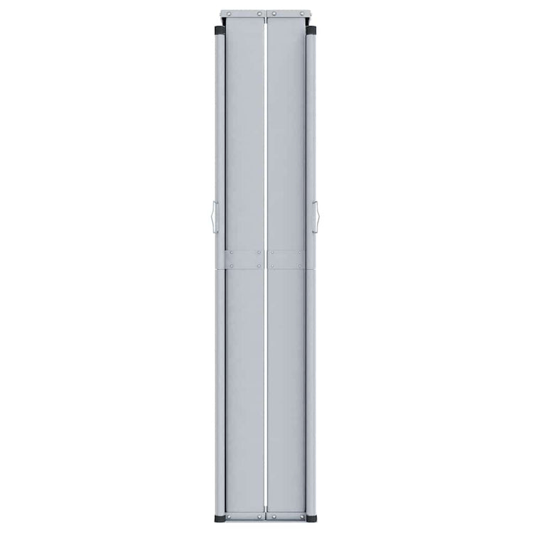 Pare-brise Vidaxl extensible 180x1200 cm noir