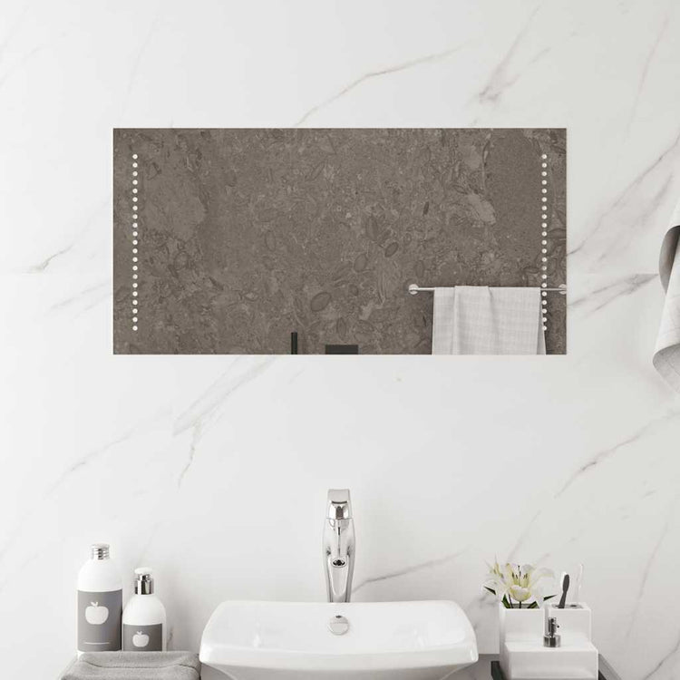 Miroir de salle de bain Vidaxx LED 80x40 cm