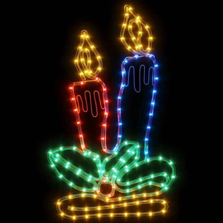 Vidaxl Christmas Figure Bougies avec 144 LED 70x42 cm