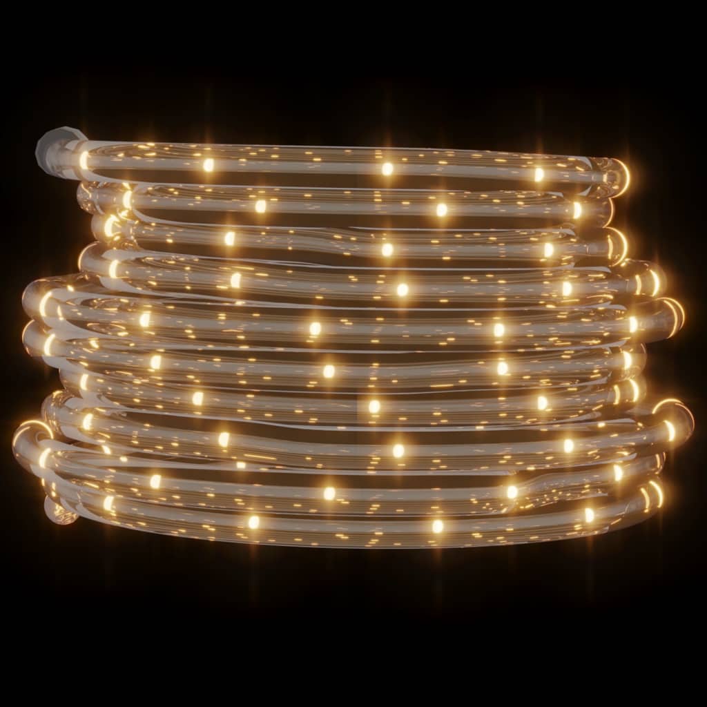 Vidaxl Garland léger avec 120 LEDS blanc chaud 5 M PVC