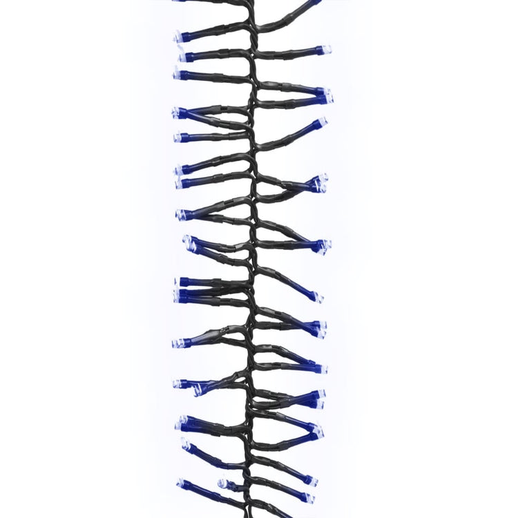 Vidaxl Light Garland Cluster avec 400 LEDS Bleu 7,4 M PVC