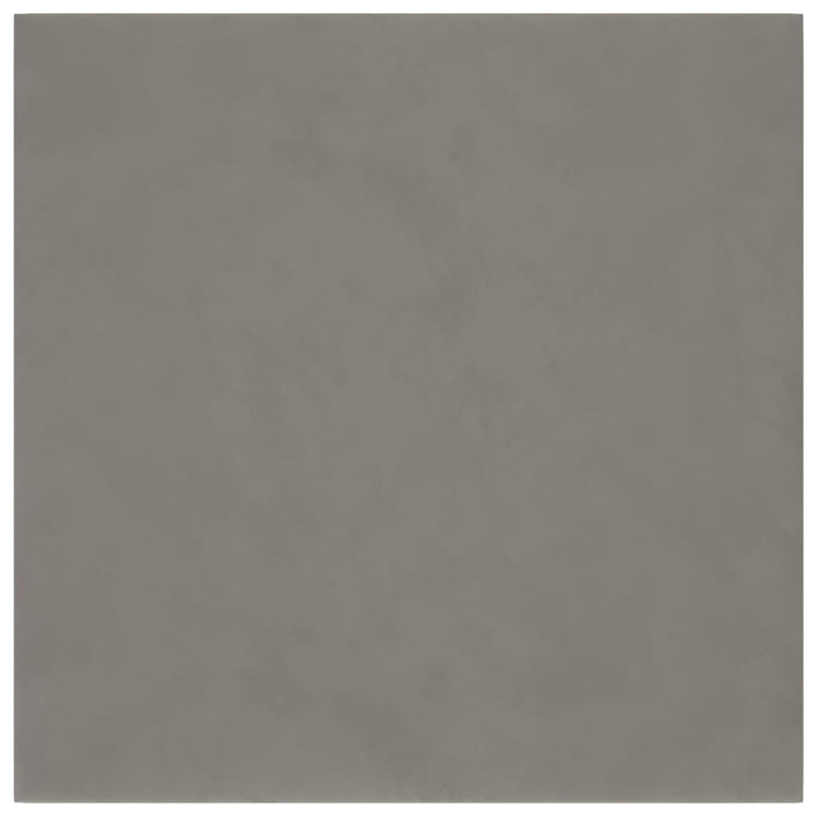 Panneaux muraux vidaxl 12 st 1,08 m² 30x30 cm en velours gris clair