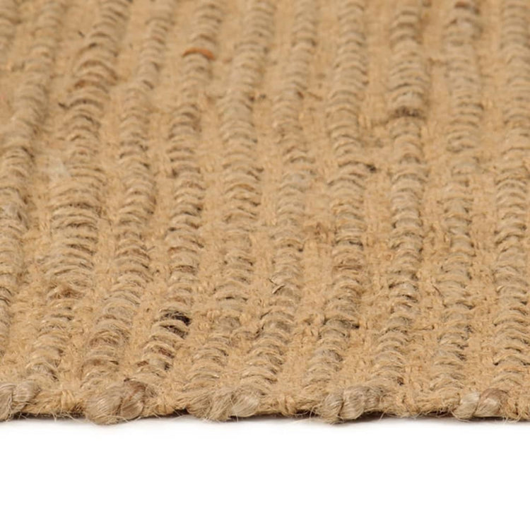Vidaxl tapis rectangulaire 160x230 cm jute naturel