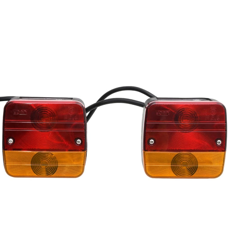 Vidaxl Supporter Lampes 2 St Classic Pear 12 V 10.5x7.5x10 cm rouge