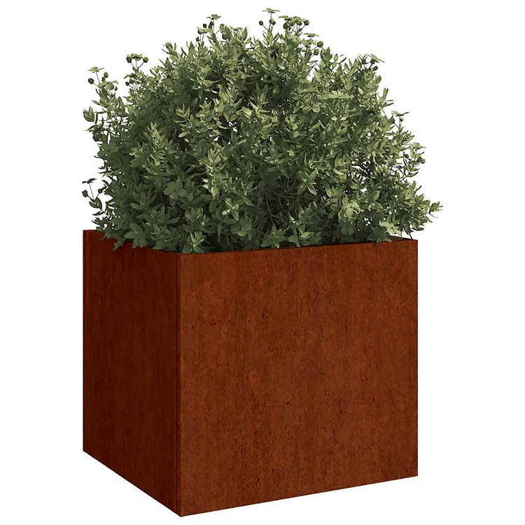 Vidaxl Planning Box 49x47x46 cm Cortenstaal