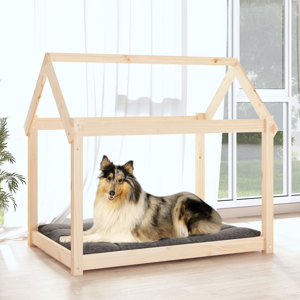 Vidaxl Dog Basket 101x70x90 cm Pine solide