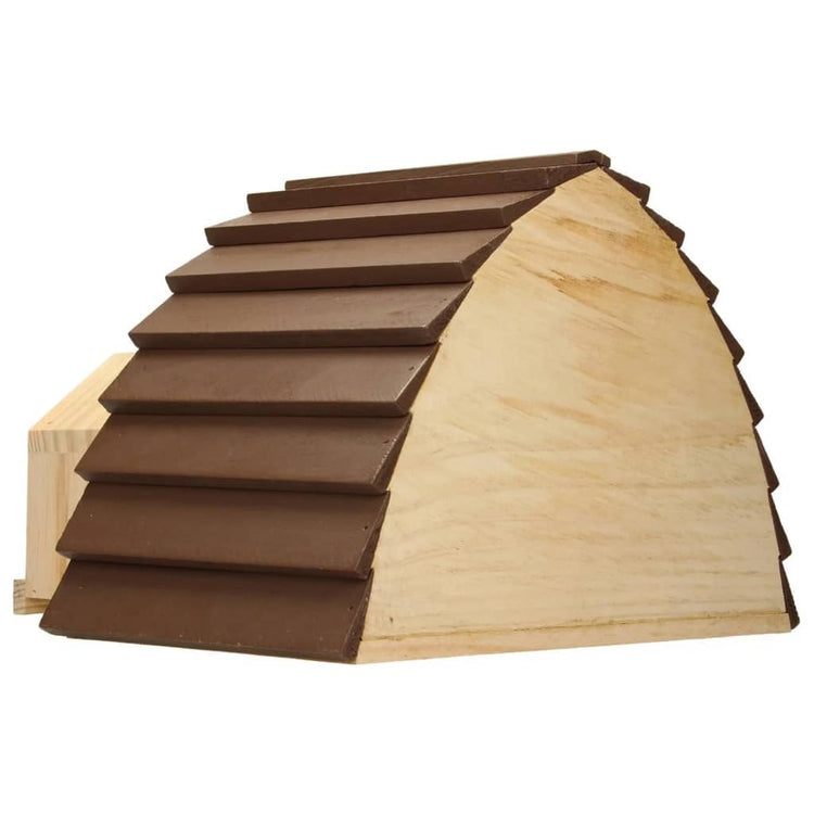 Progarden Progarden Hedgehog House 34.5x20x23,5 cm Bois avec écorce d'arbre