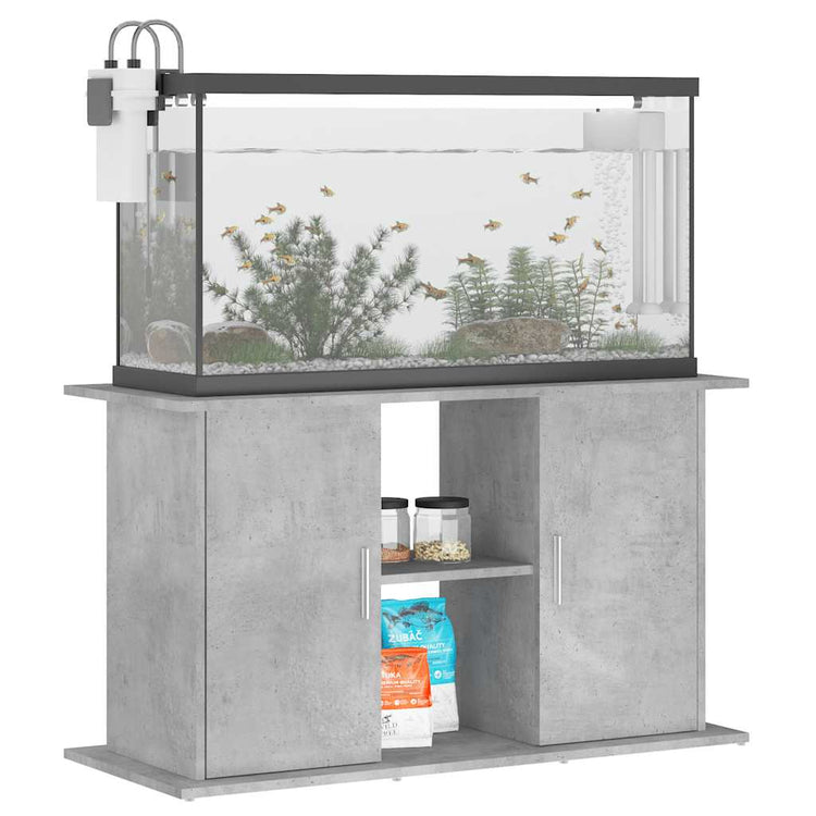 Vidaxl Aquarium Standard 101x41x58 cm Betongrij en bois transformé