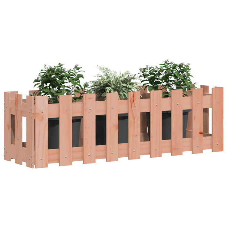 Vidaxl Planning Box Escome en hausse de 100x30x30 cm Douglashout solide