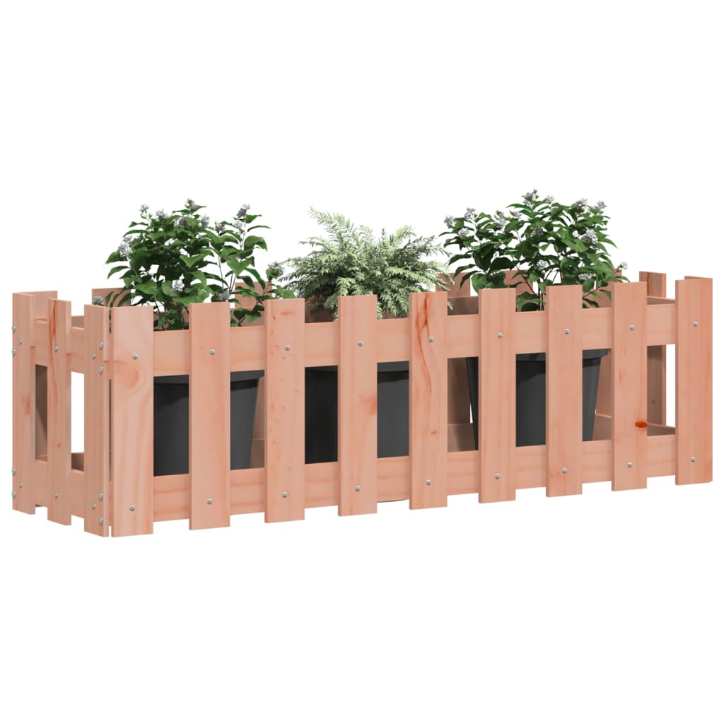 Vidaxl Planning Box Escome en hausse de 100x30x30 cm Douglashout solide