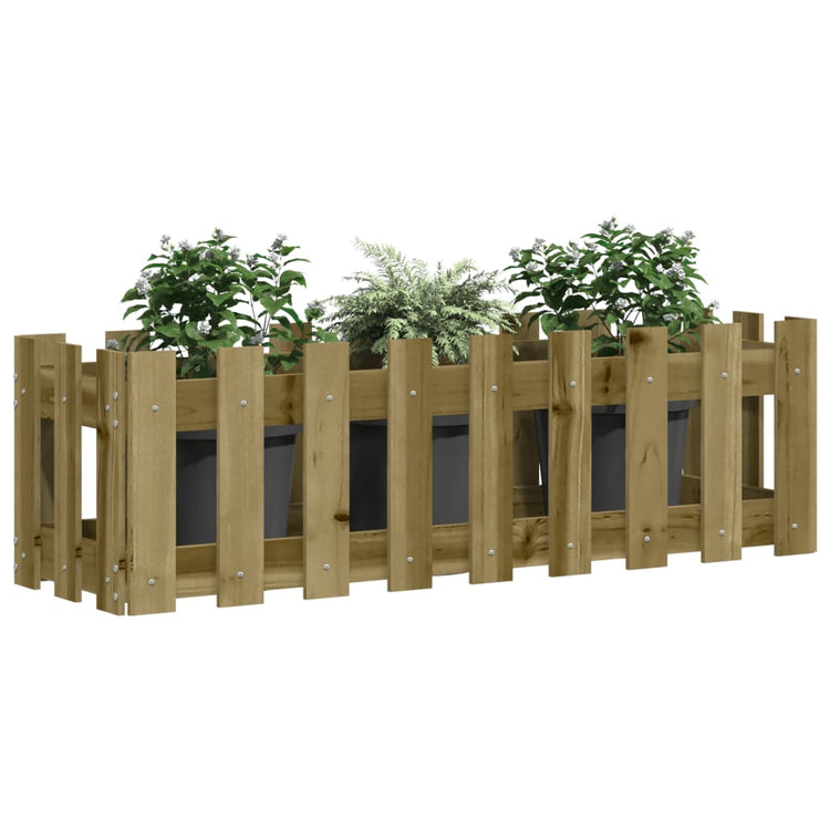 Vidaxl Planter Insense HEK Design 100x30x30 cm Bois imprégné