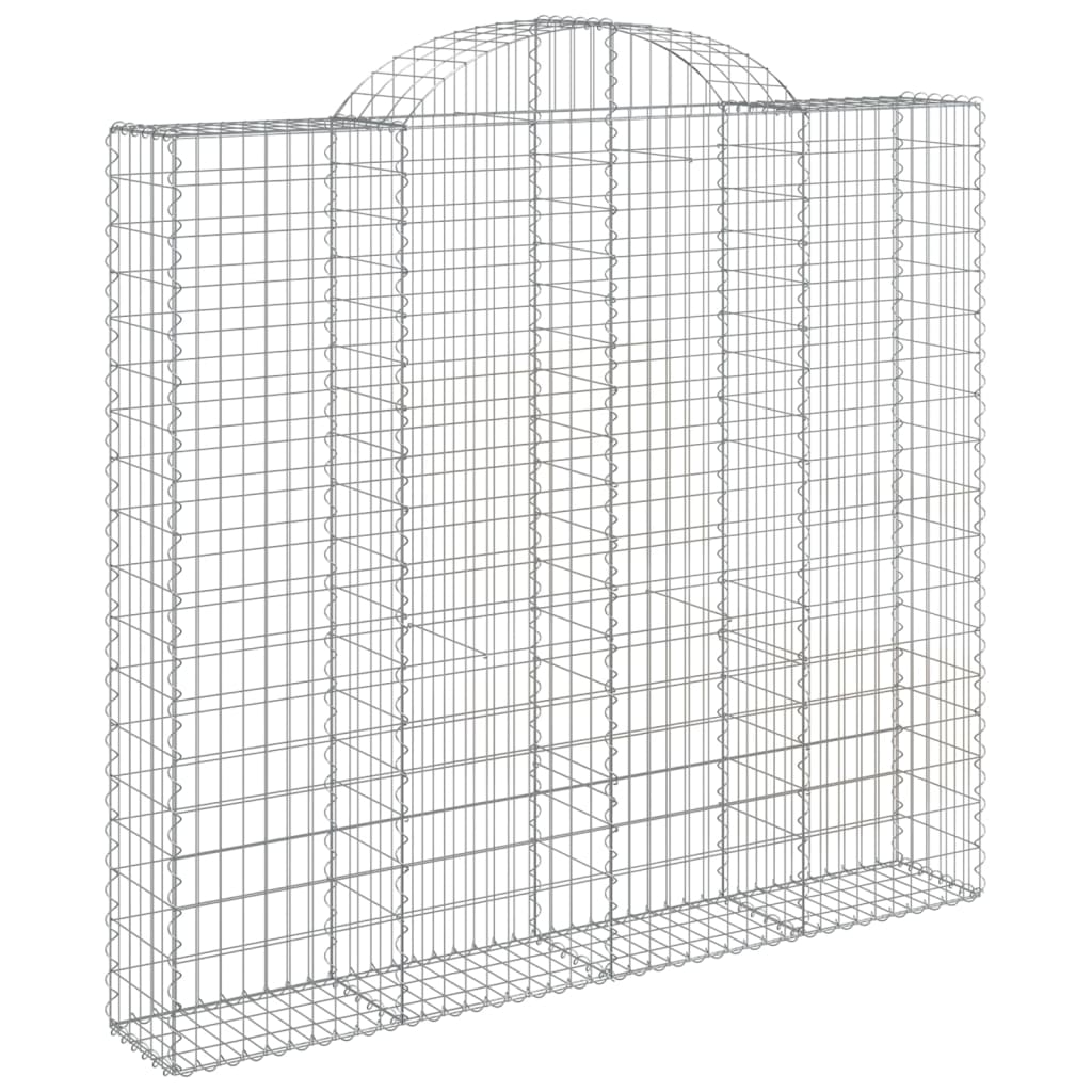 Vidaxl Schans Pankets 8 ST Voûté 200x50x180 200 cm fer