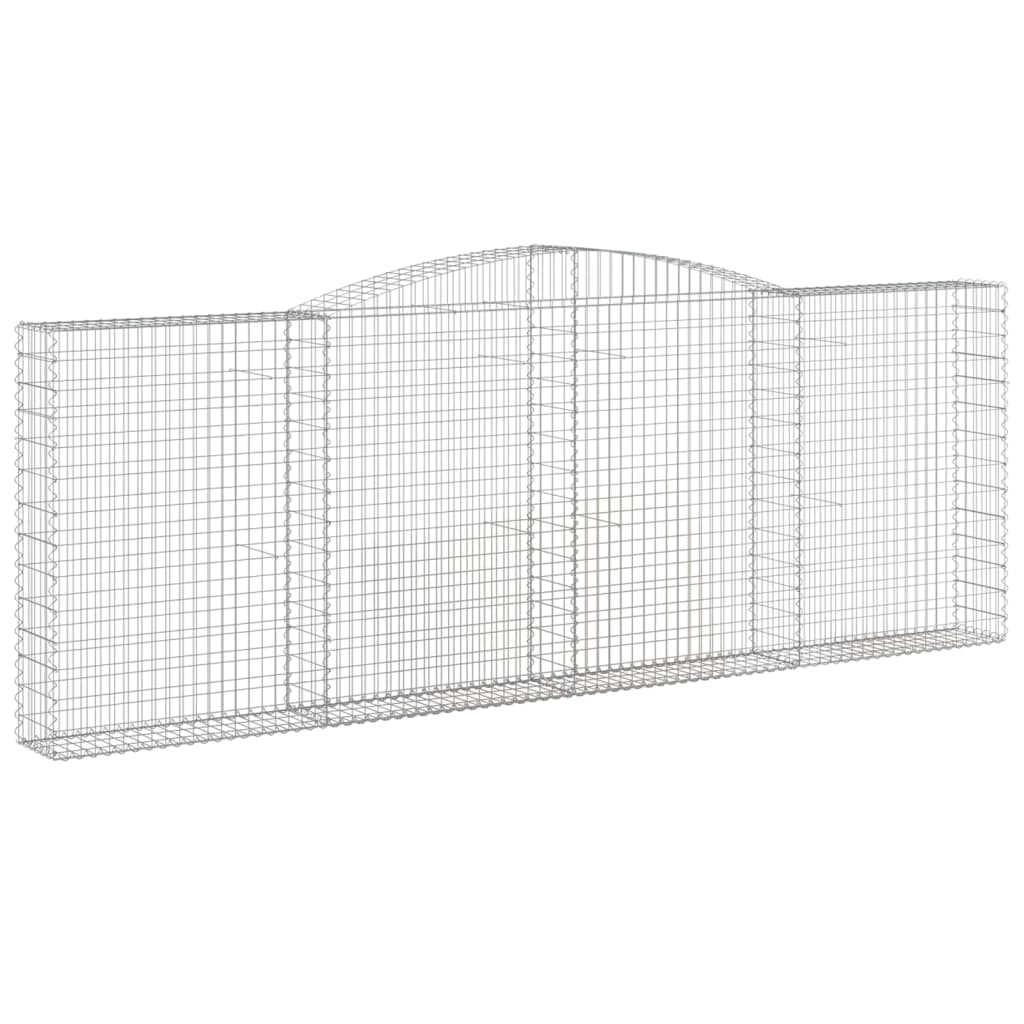 Vidaxl Schans Paniers 3 ST Vaulté 400x30x140 160 cm fer