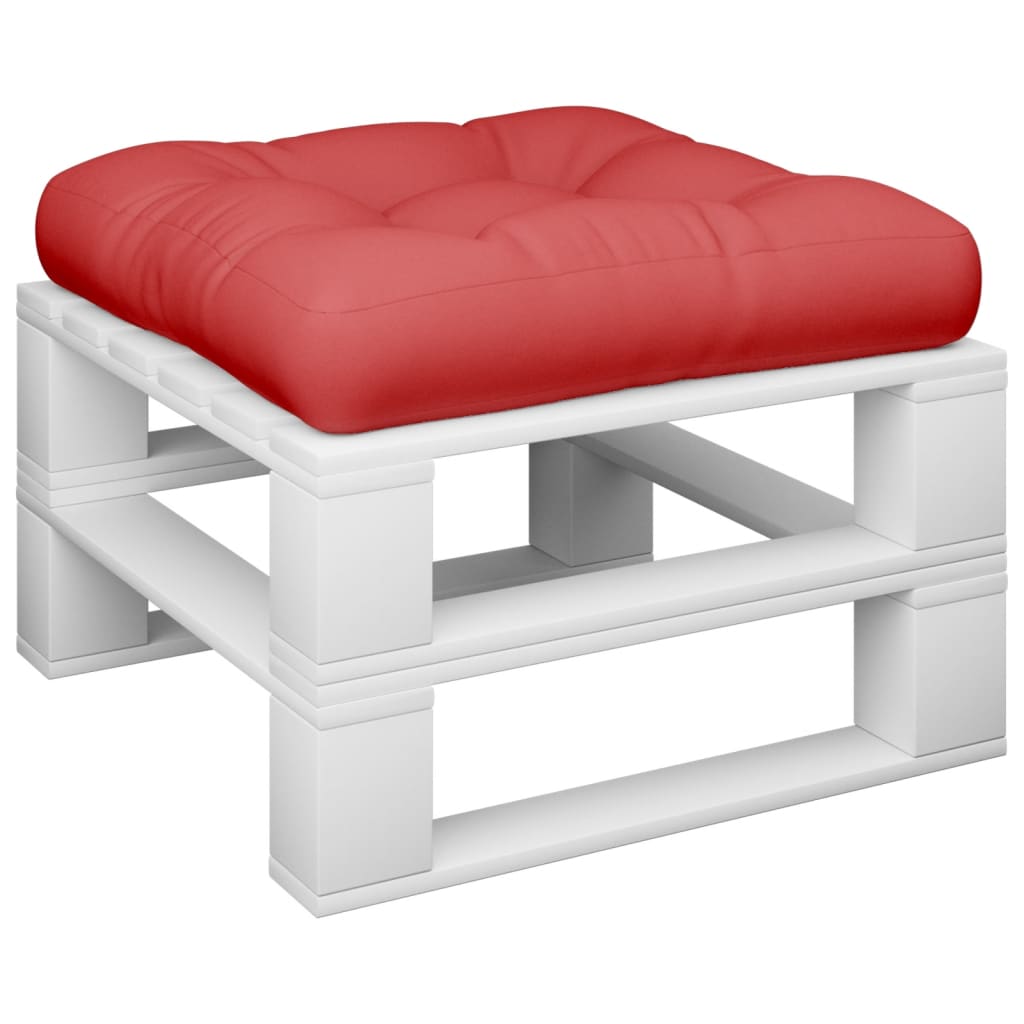 Vidaxl Pallet Cushion Fabric rouge