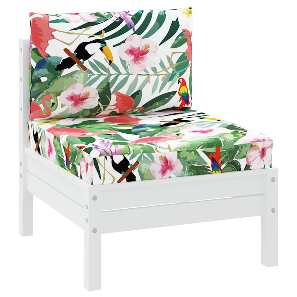 Vidaxl Pallet Cushions 2 St Oxford tissu multiples