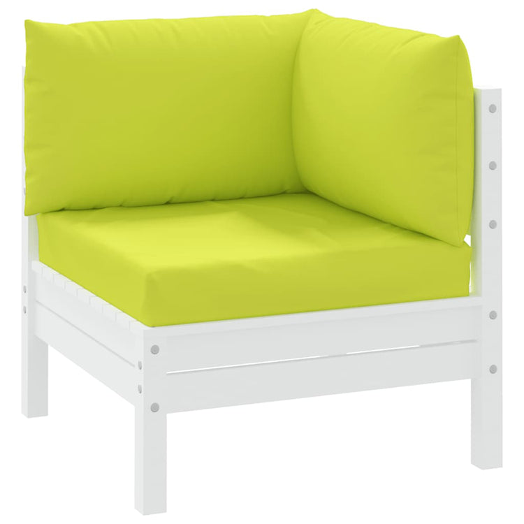 VidaXL coussins de palette 3 pcs tissu oxford vert vif