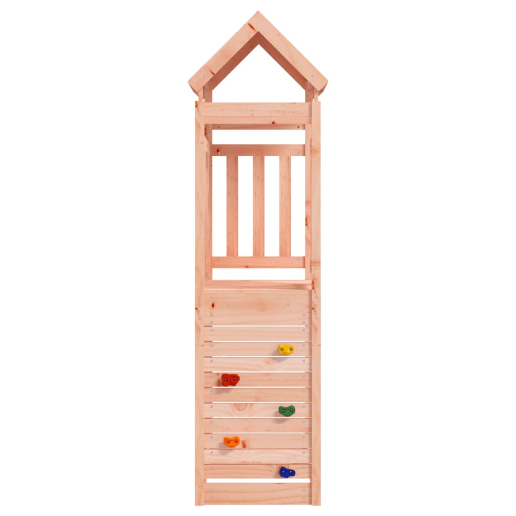 Vidaxl Play Tower avec paroi rocheuse 53x110.5x214 cm Douglashout solide