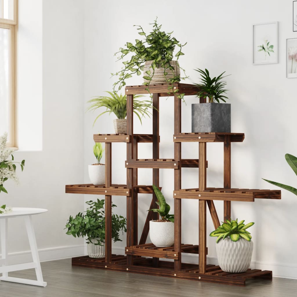 Vidaxl Flower Standard 110x25x96 cm Pinwood solide