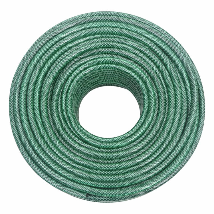 Vidaxl tuyau d'arrosage avec kit de raccord 0,5'' 100 m PVC vert