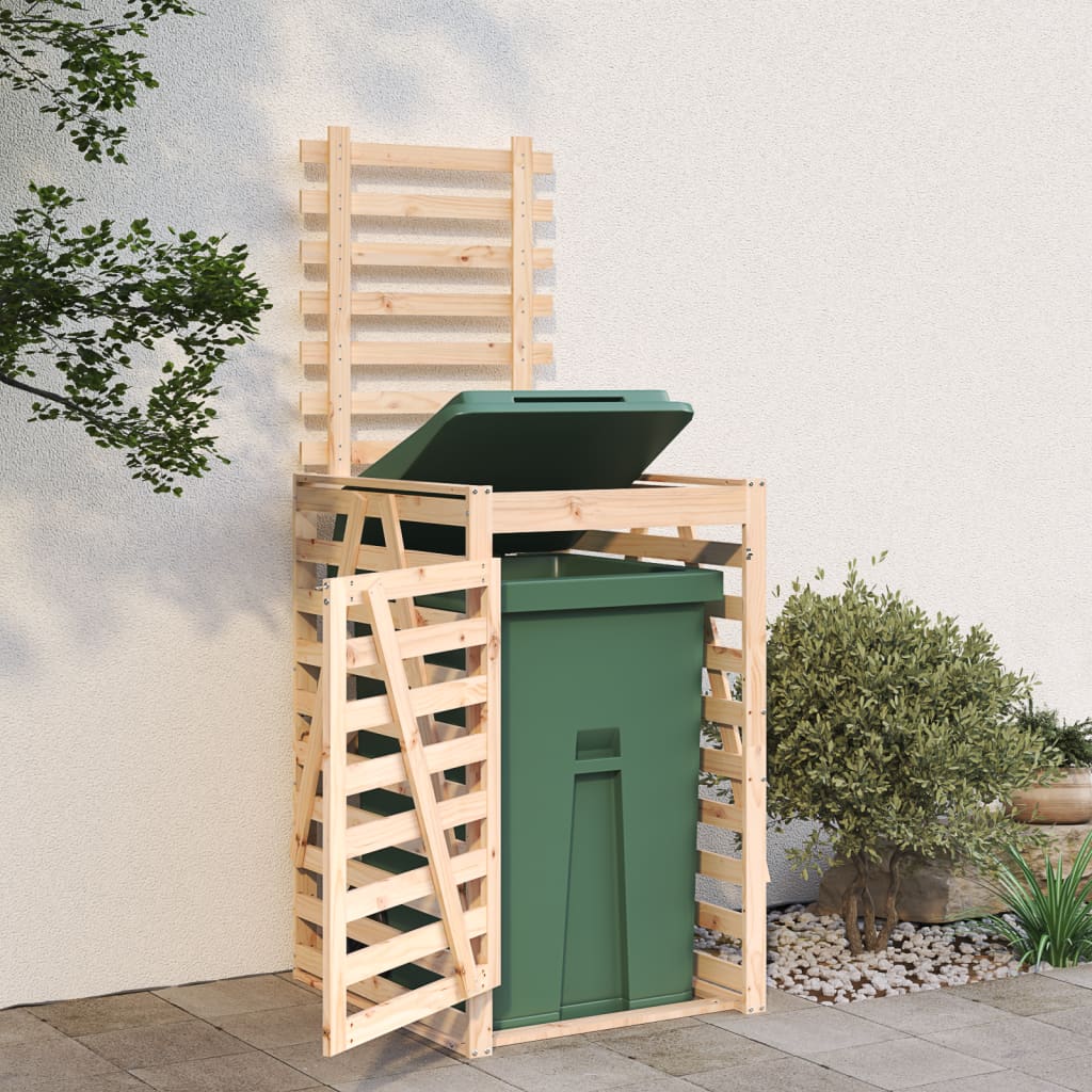 Stockage de conteneurs Vidaxl 84x90x128,5 cm Pine solide