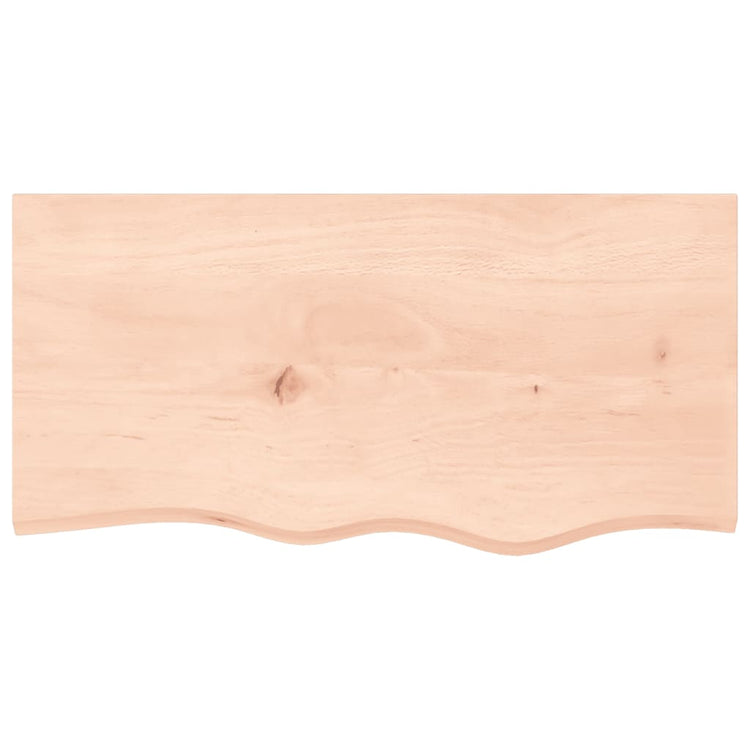 Tableau de lavabo VIDAXL 80x40x (2-4) CM Bois massif non traité