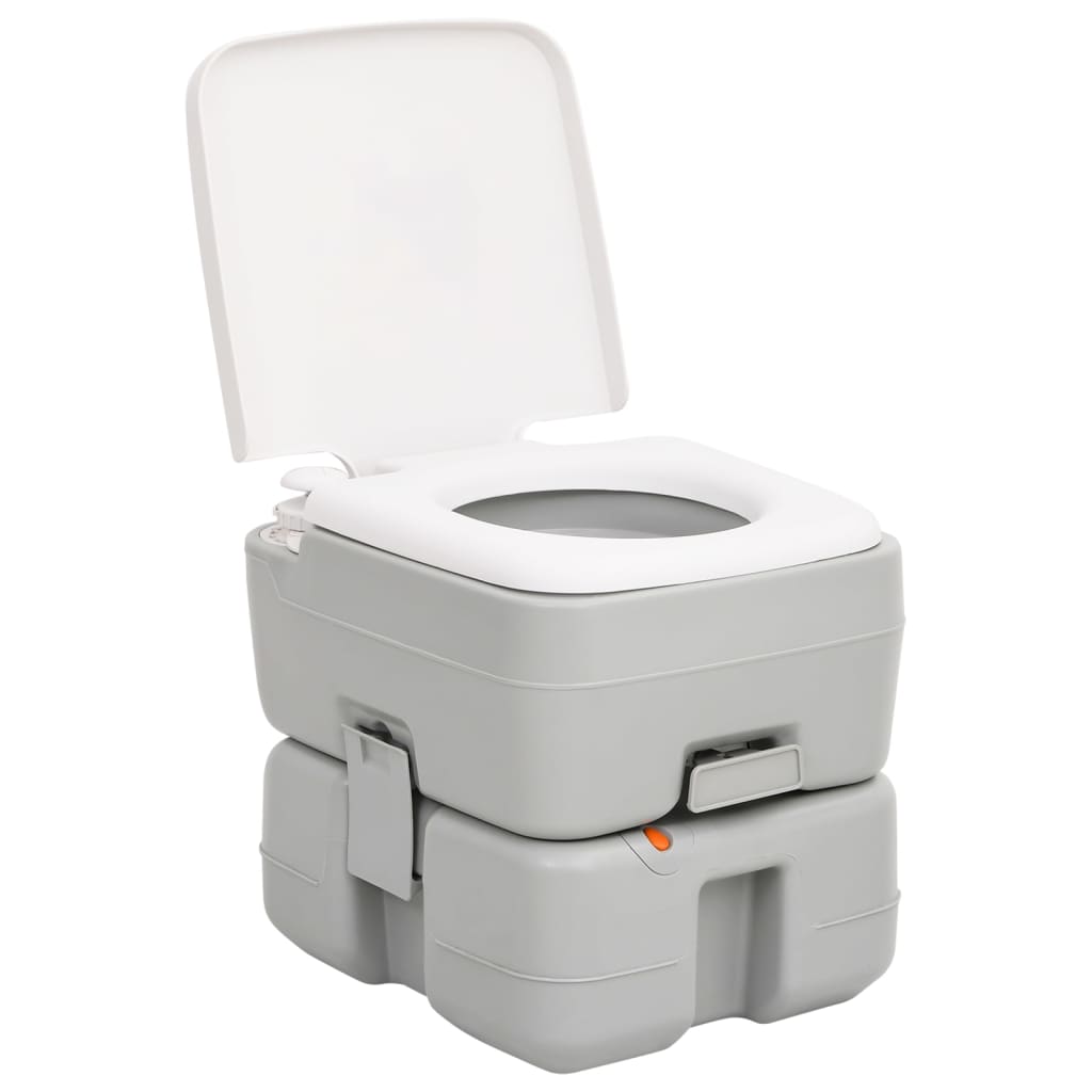 Vidaxl Camping Toilet and Water Tank Set portable