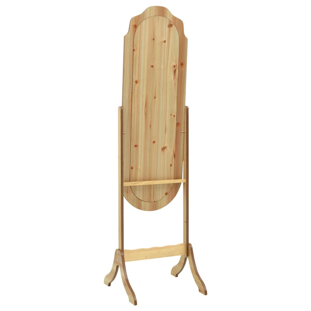 Vidaxl Mirror détaché 45,5x47.5x160 cm Bois transformé