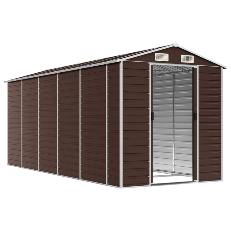 SHED JARDINE VIDAXL 191X470X198 CM GALVANISED SEED BRARN