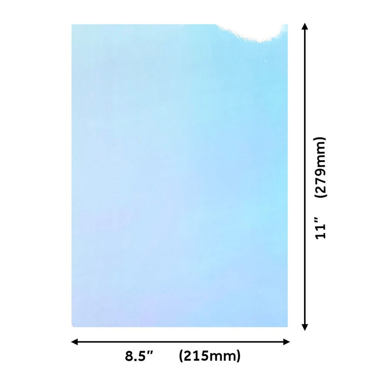 Craft perfect par Tonic Studios Craft Perfect • carte miroir irisée 250 g bleu bejeweled 5 pcs