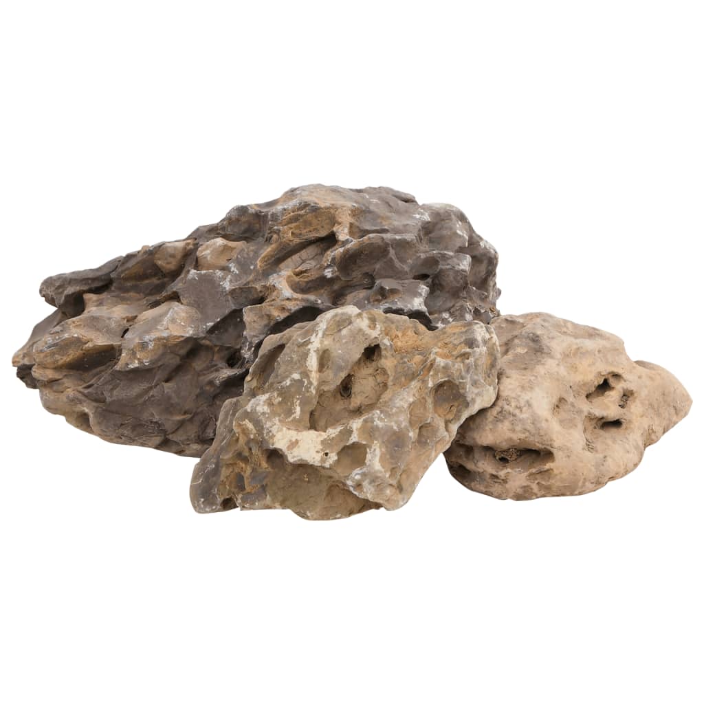 Vidaxl Dragon Stones 25 kg 10-40 cm Gray
