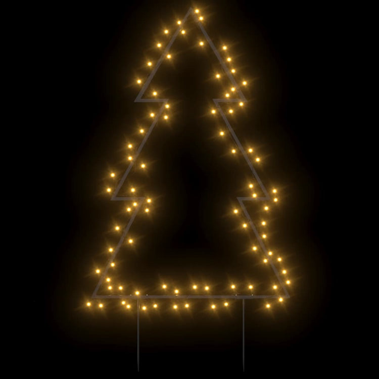 Vidaxl Christmas Lighting Christmas Tree avec broches au sol 80 LEDS 60 cm