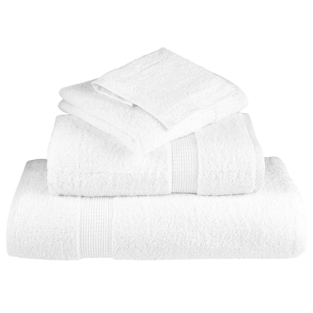 VidaXL serviette invité solund blanc 550 g/m²