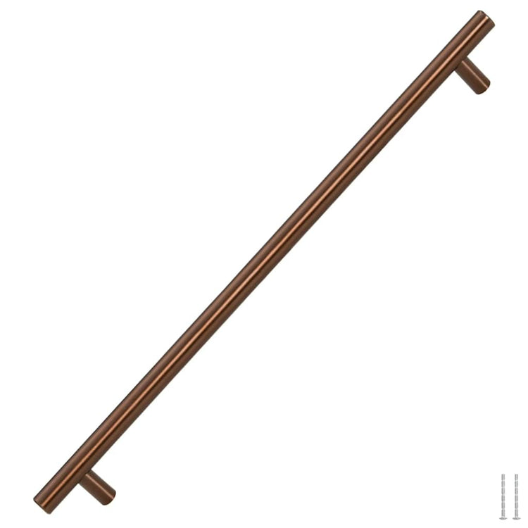 VidaXL poignées 5 pcs 480 mm acier inoxydable couleur bronze