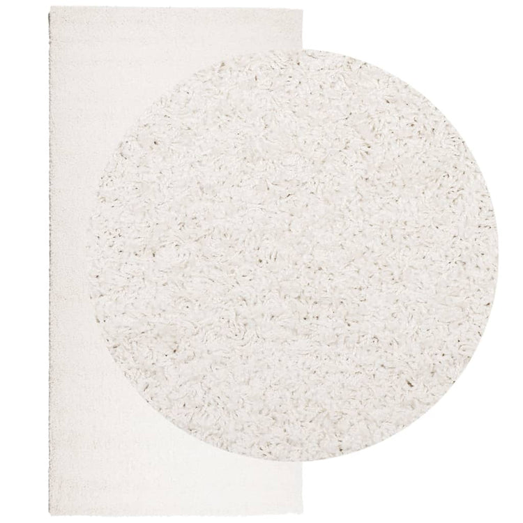 Vidaxl tapis Pampelona Shaggy High Thary Modern 100x200 cm crème