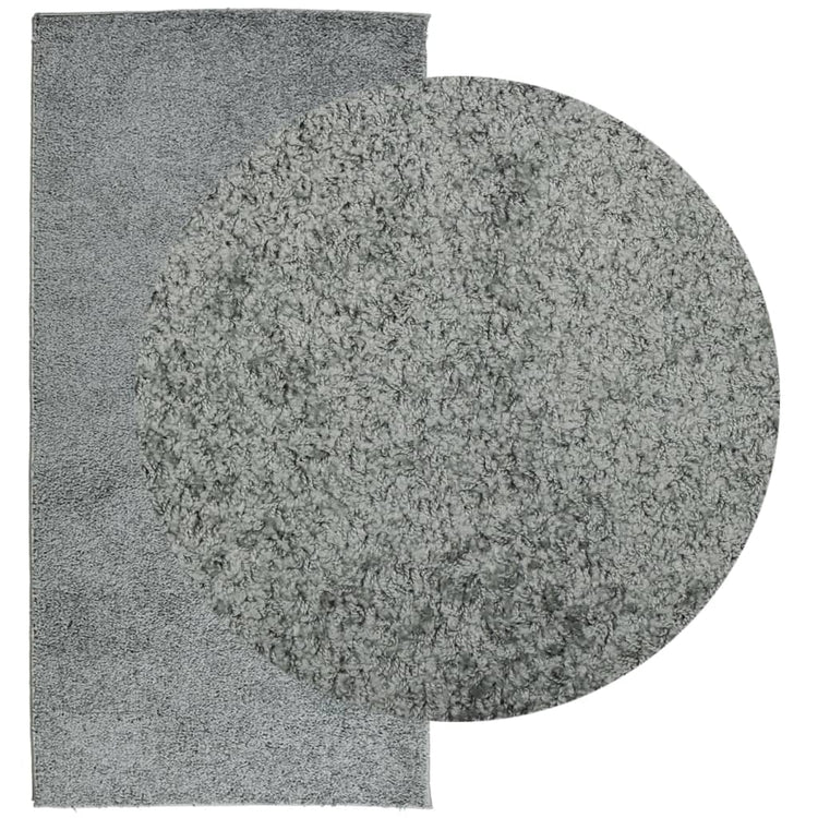 Vidaxl tapis Pampelune Shaggy hautement poteau moderne 100x200 cm vert