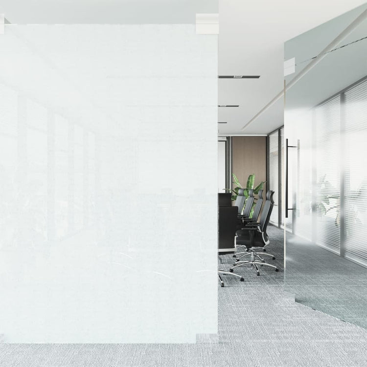 Vidaxx film pour fenêtre mat 90 x 1000 cm PVC blanc
