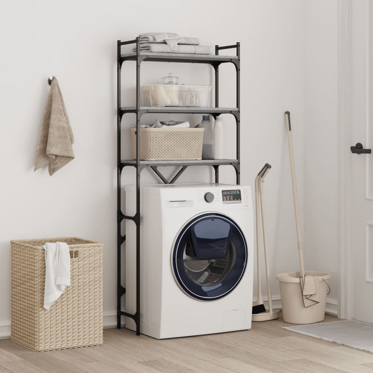 Vidaxl Machinerie à laver 67x25x163 cm Bois de bois de bois sonoma