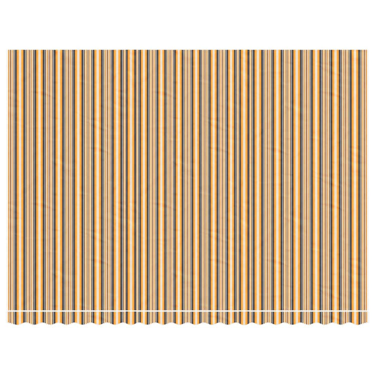 Tissu de remplacement Vidaxl pour Luifel rayé 5x3,5 m multicolour