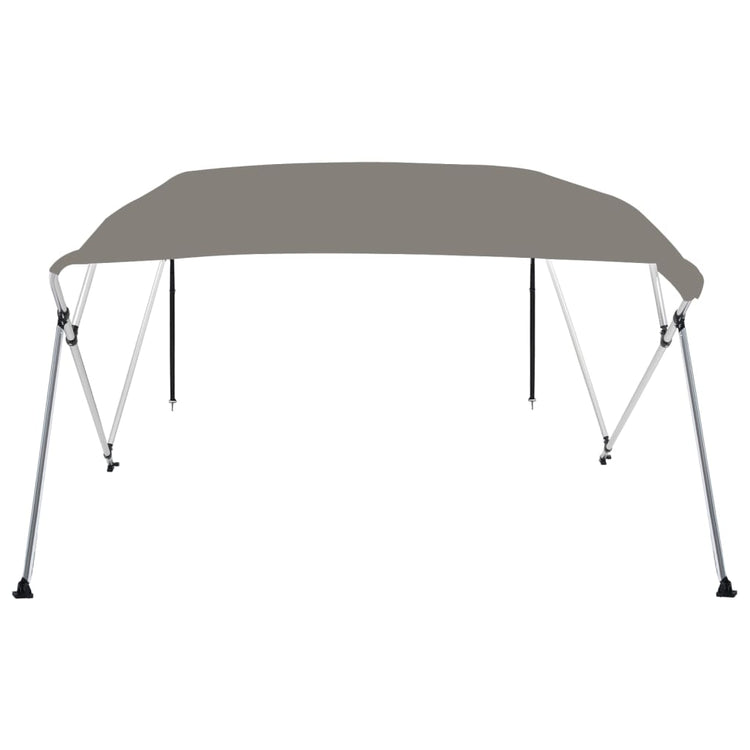 Vidaxl biminitop 4 arches 243x196x137 cm gris