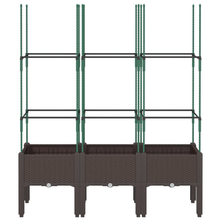 Jardinière Vidaxl avec talon