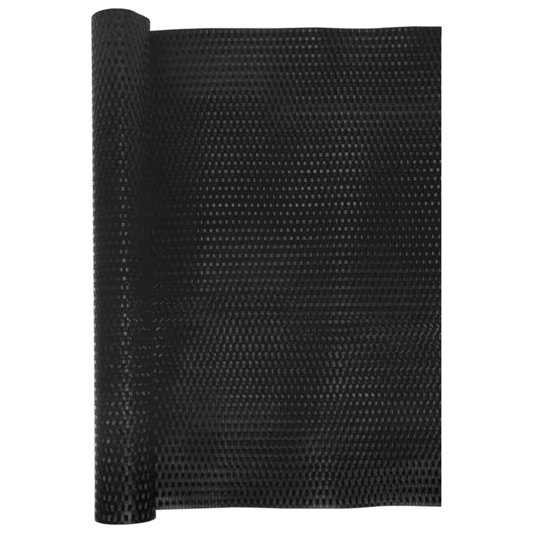 Écran de balcon Vidaxl 300x90 cm Poly Rattan Black