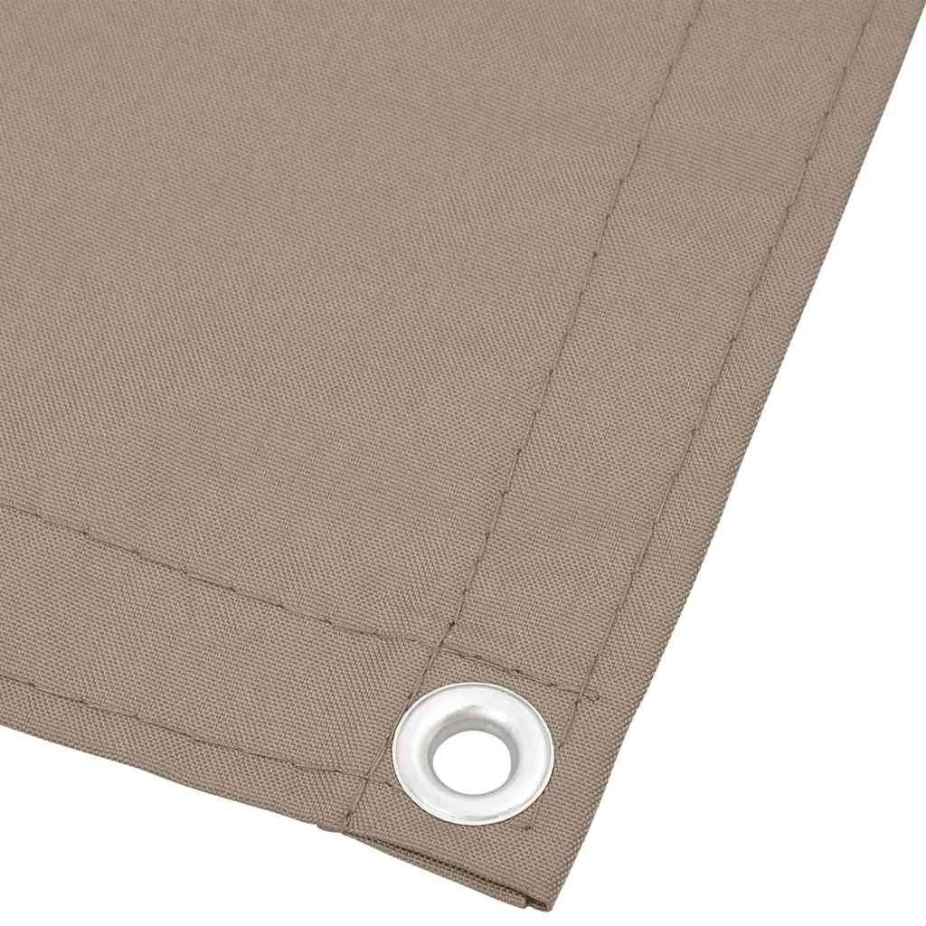 Paravent de balcon Vidaxx 75x800 cm 100% polyester oxford taupe
